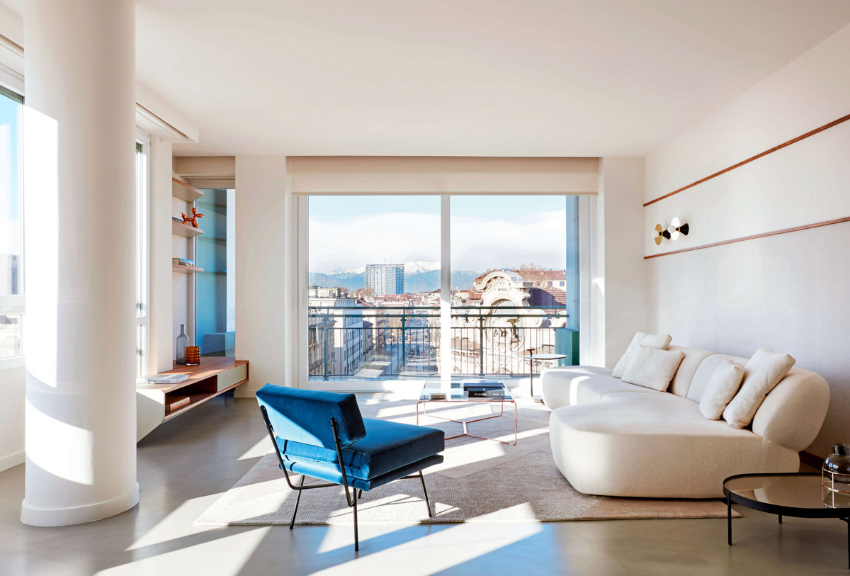 Foto 3 - Pavimento in Resina - Soggiorno Moderno