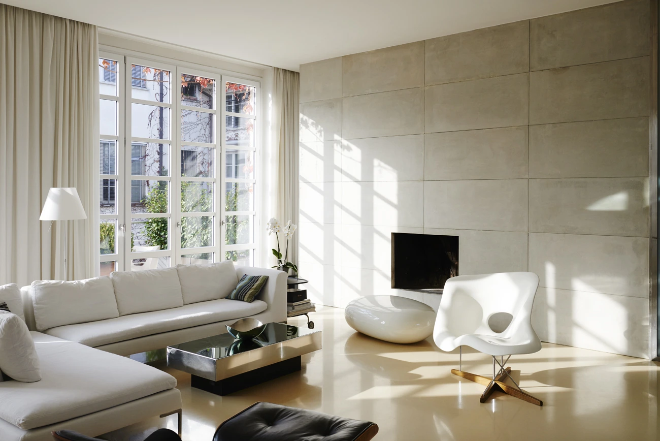 Foto 4 - Pavimento in Resina - Soggiorno Moderno